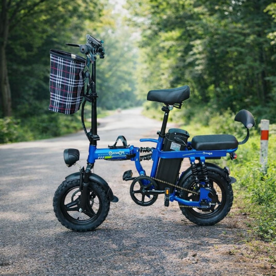 صورة دراجة كهربائية 14 إنش كفر صحراوي